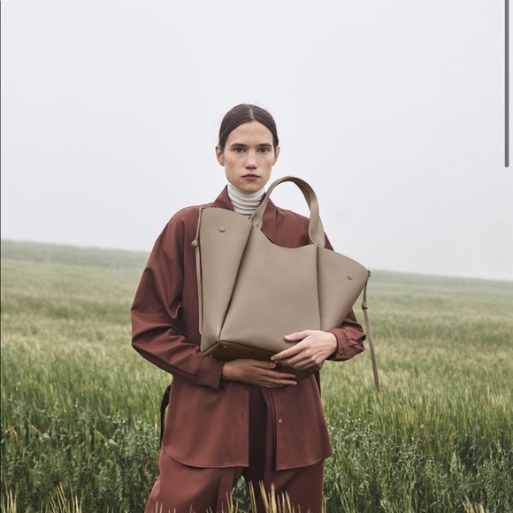 Polene Le Cabas bag. NWT. Beautiful taupe color. - Picture 5 of 12